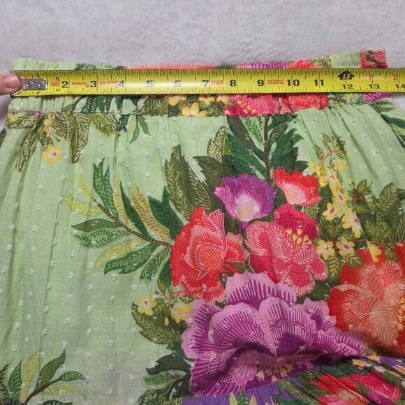 S Farm Rio x Anthropologie tiered floral maxi skirt - Picture 8 of 11